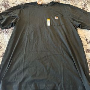 Men’s Carhartt XL Tall loose fit  green pocket tee